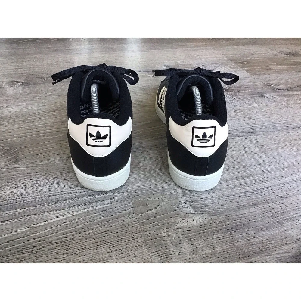 Adidas Super Skate Lo Black White Stripe 2005 Men's Size 11 950977 779001 Shoes